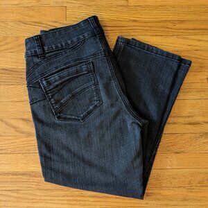 Denver Hayes Black Denim Capris